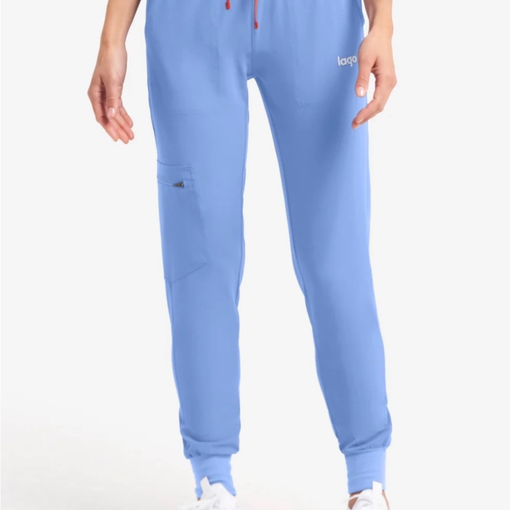 Light Blue Jogger Pants
